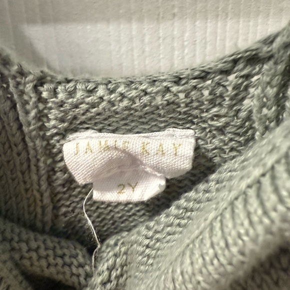 EUC Jamie Kay Cardigan Overalls Sweater 2Y From Pet Friendly Home - Picture 4 of 11